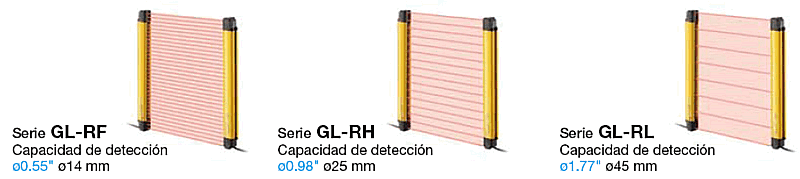 GL-R, barrera óptica de seguridad