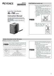 BL-700. Manual