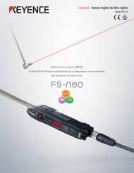 Serie FS-N. Amplificador digital de fibra óptica - Catálogo