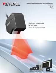 Sensor de medicion inspeccionando perfil