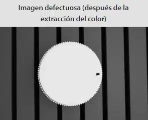 Inspección defectos tapones
