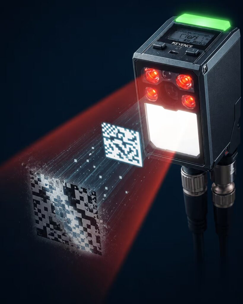 Lectura código datamatrix micropunteado